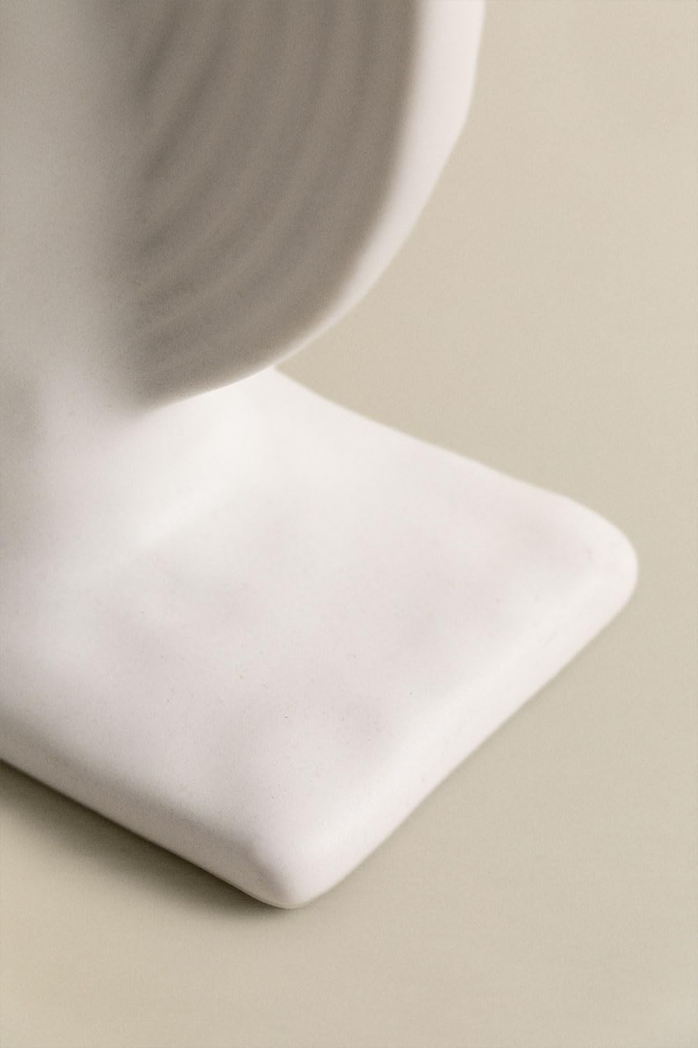 Sklum Sigurn portacandele ceramica bianco
