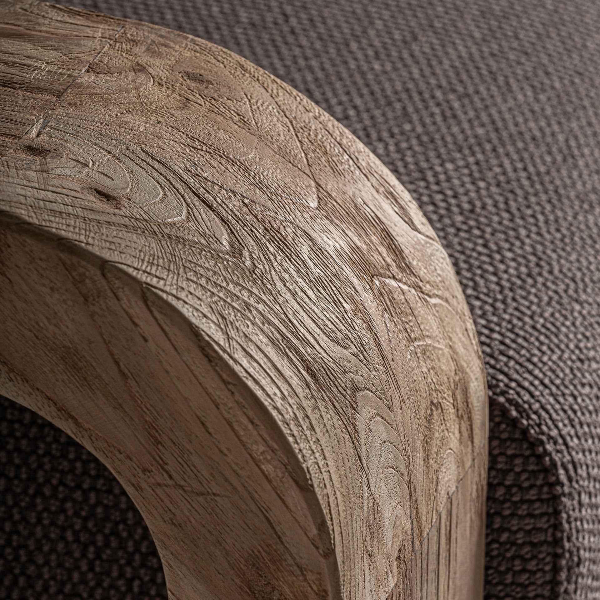 Bambua Corba Armchair poltrona teak taupe