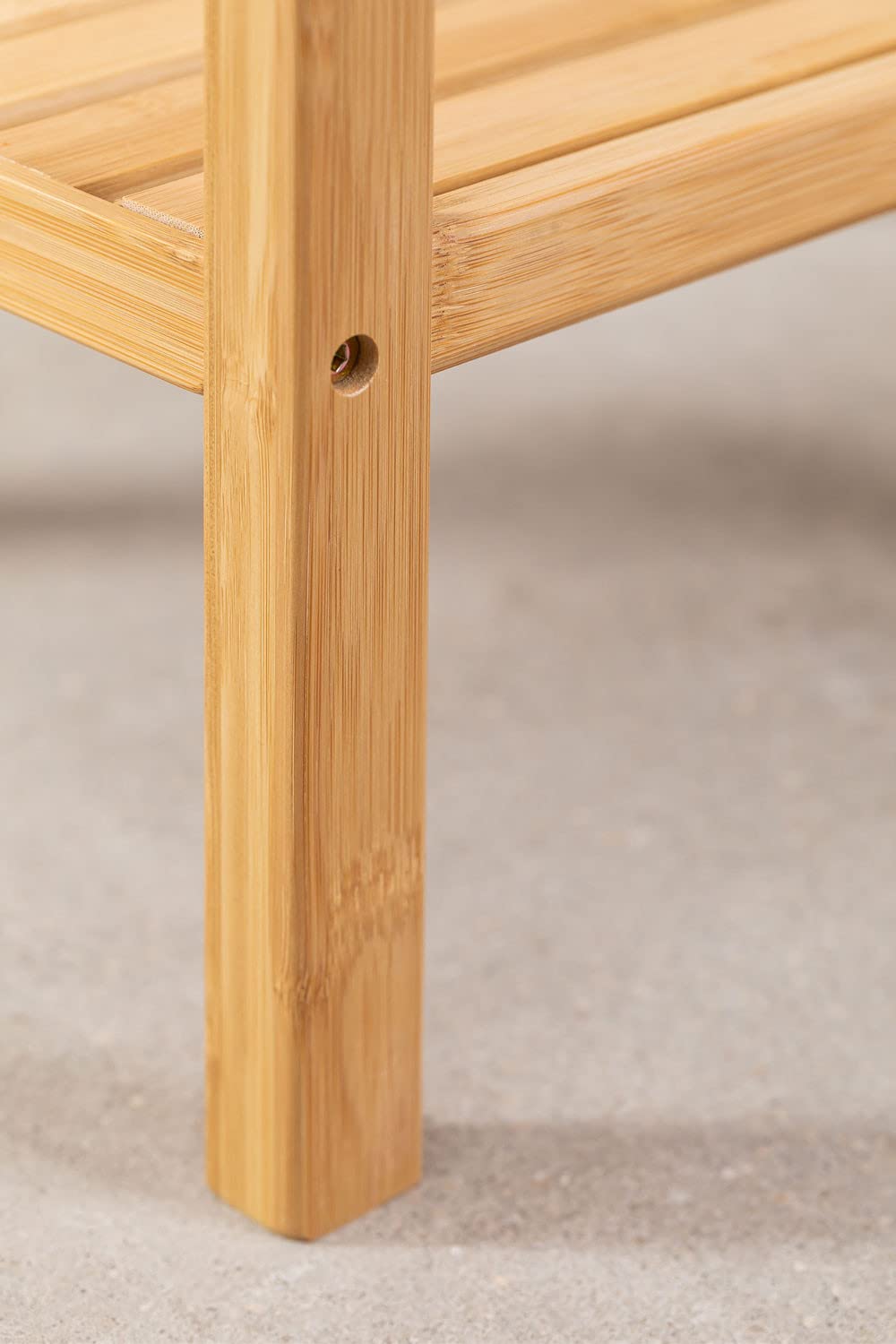 Sklum Zarak scaffale bambù 145,5 cm