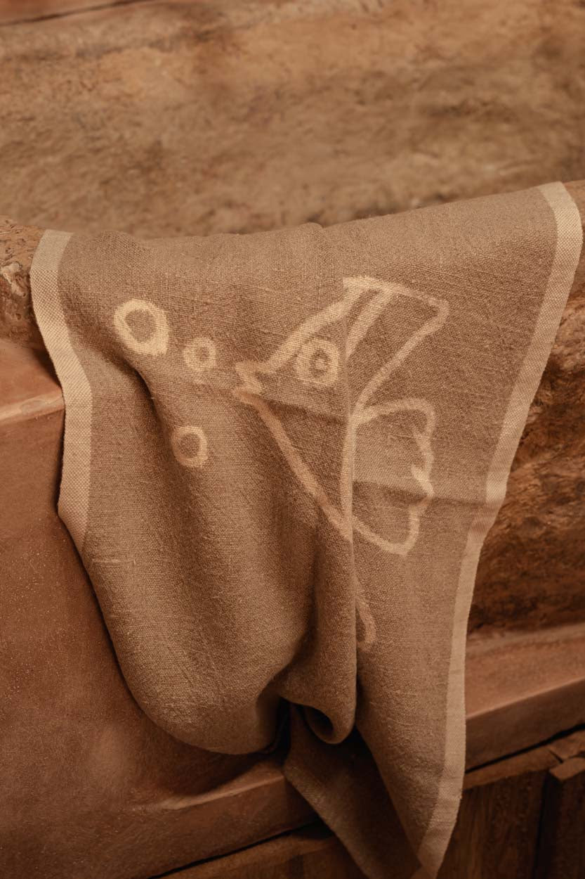 Bambua Linen Fish strofinaccio lino 50x70 naturale
