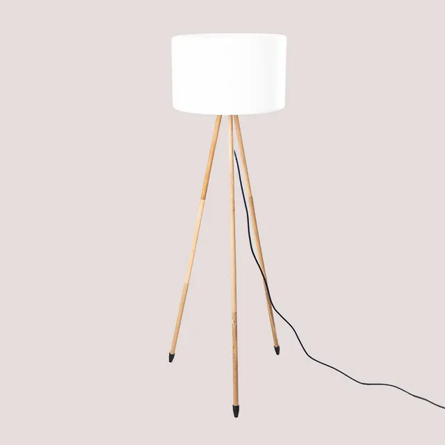 Sklum Kambel lampada da terra da esterno bianca 134 cm IP65