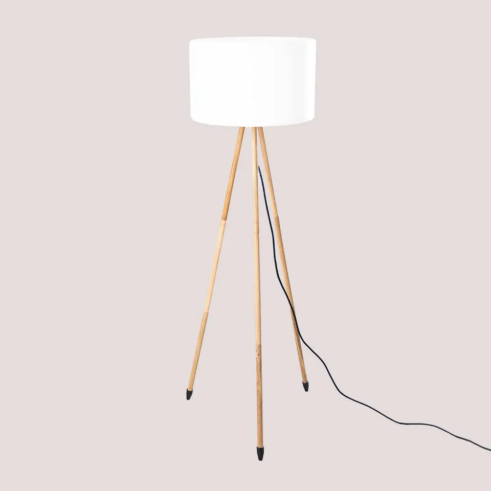 Sklum Kambel lampada da terra da esterno bianca 134 cm IP65