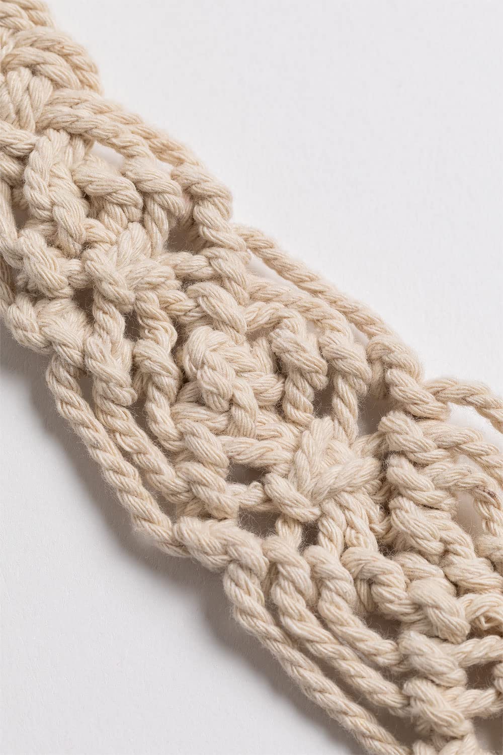 Sklum Ivana fermatende in cotone beige crema set 2