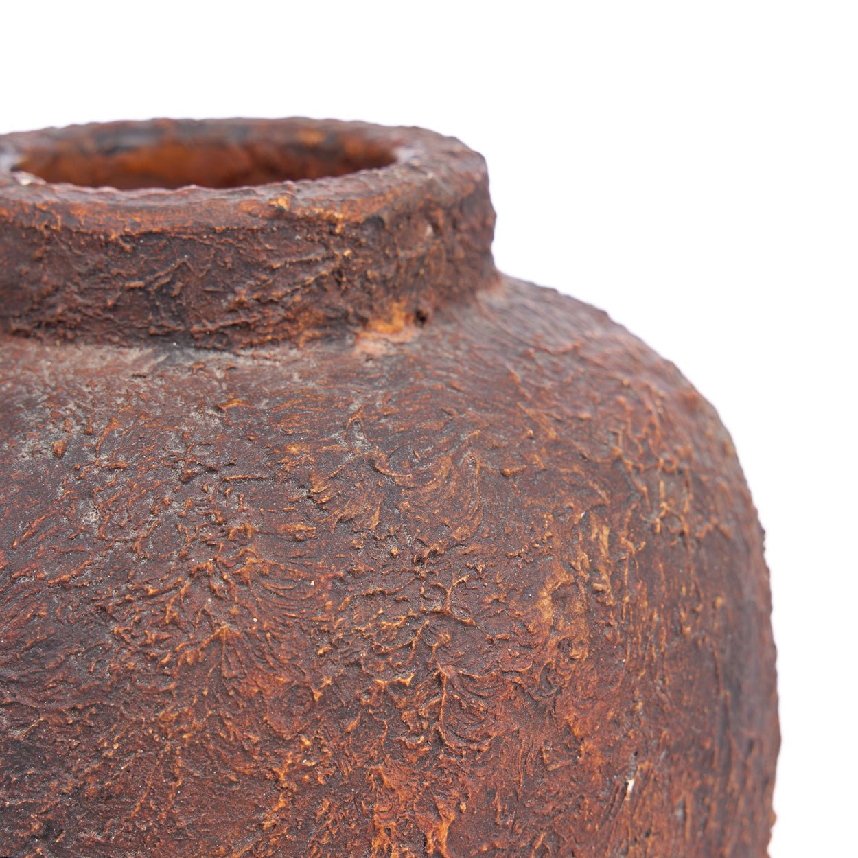 Bambua Clay Echo vaso terracotta bordeaux S