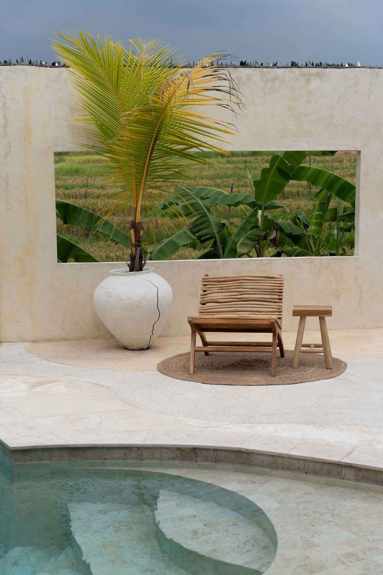 Bambua The Islander poltrona lounge naturale