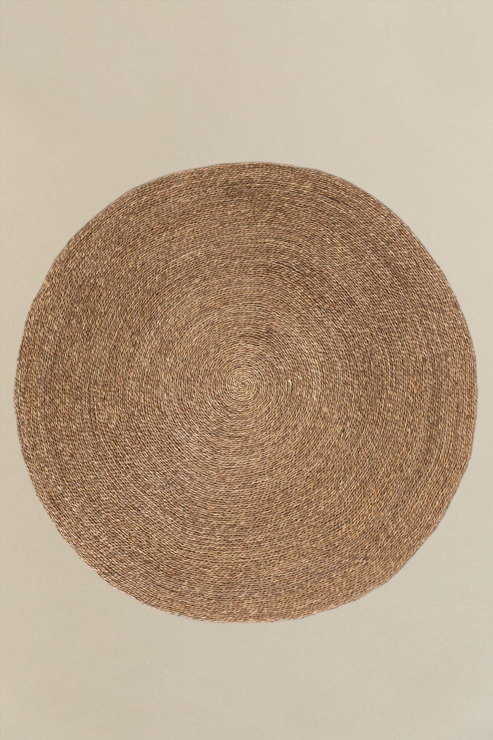 Sklum Drak Tappeto Rotondo Juta Ø145 cm Naturale