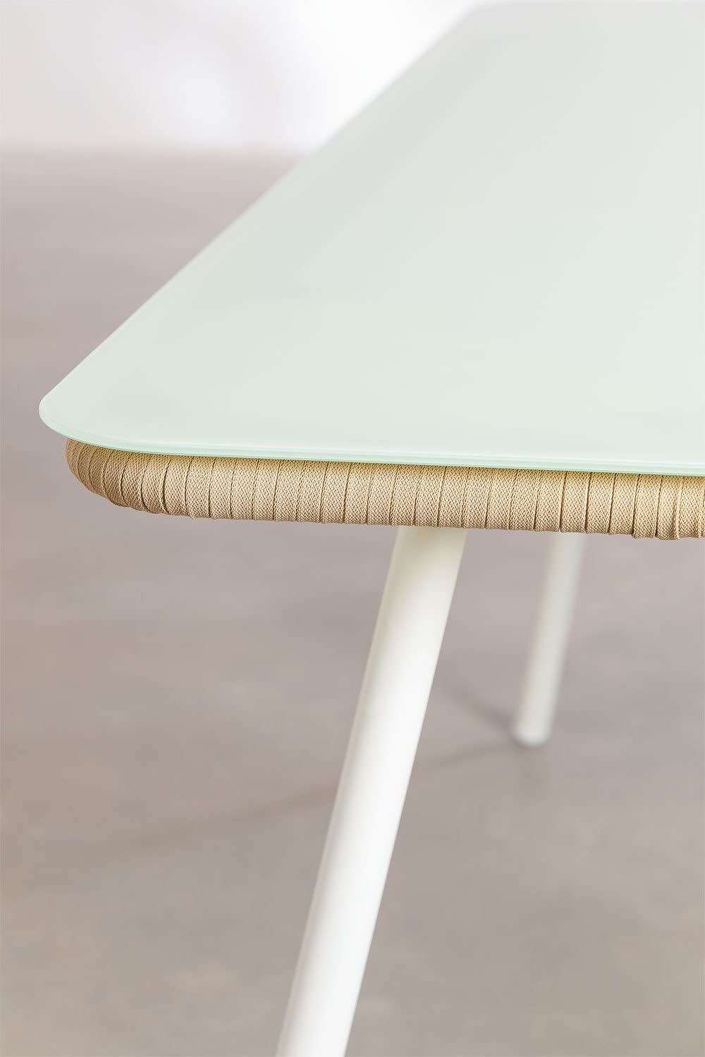 Sklum Arhiza Style tavolo giardino 160x90 cm beige