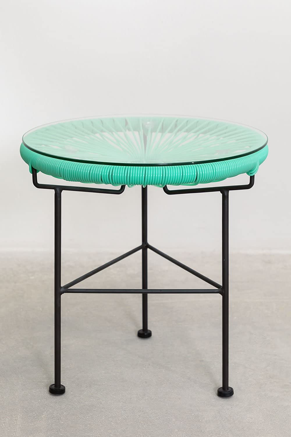 Sklum Acapulco tavolino rotondo verde giada Ø44 cm