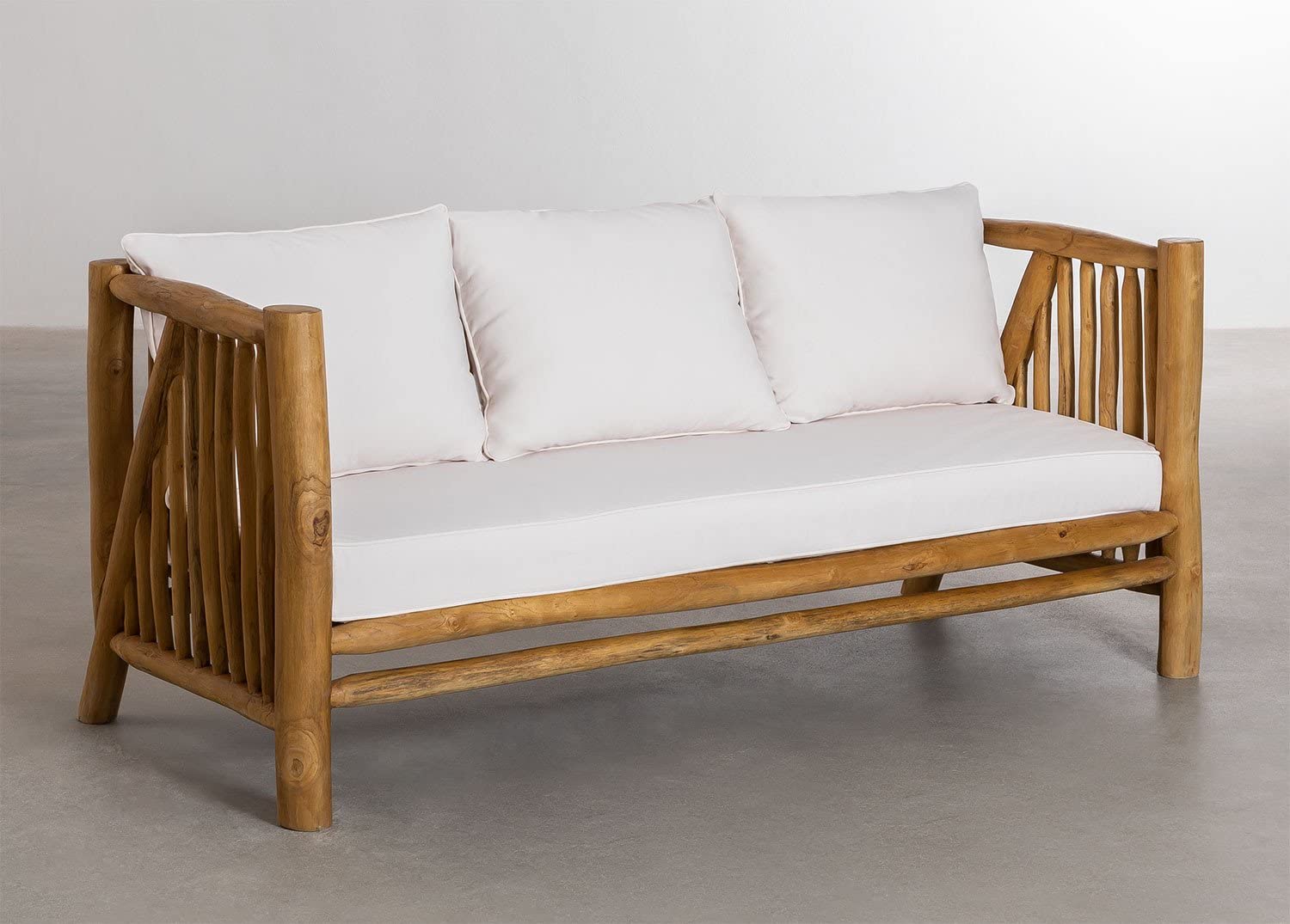 Sklum Narel Style divano 3 posti in teak