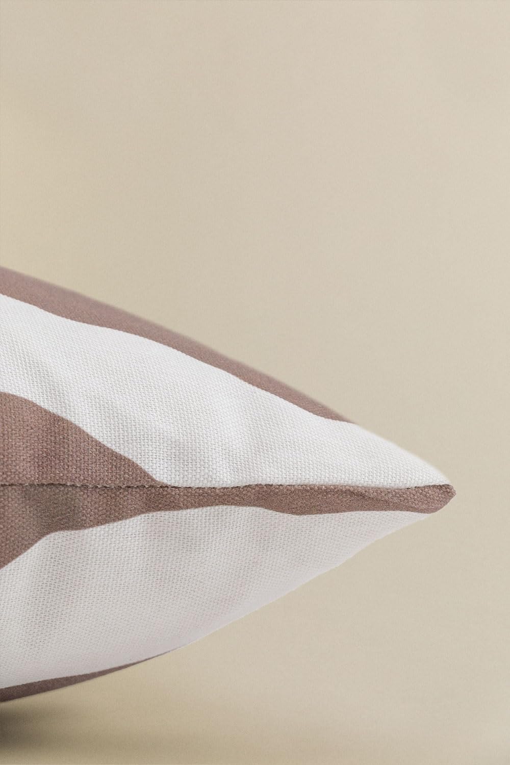 Sklum Azeti Style federa cuscino 40x60 marrone moka cotone