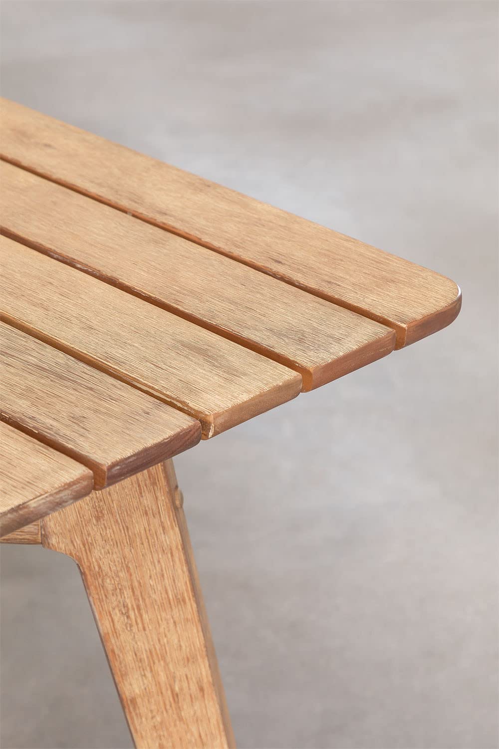 Sklum Naele 180x90 cm tavolo da giardino rettangolare eucalipto