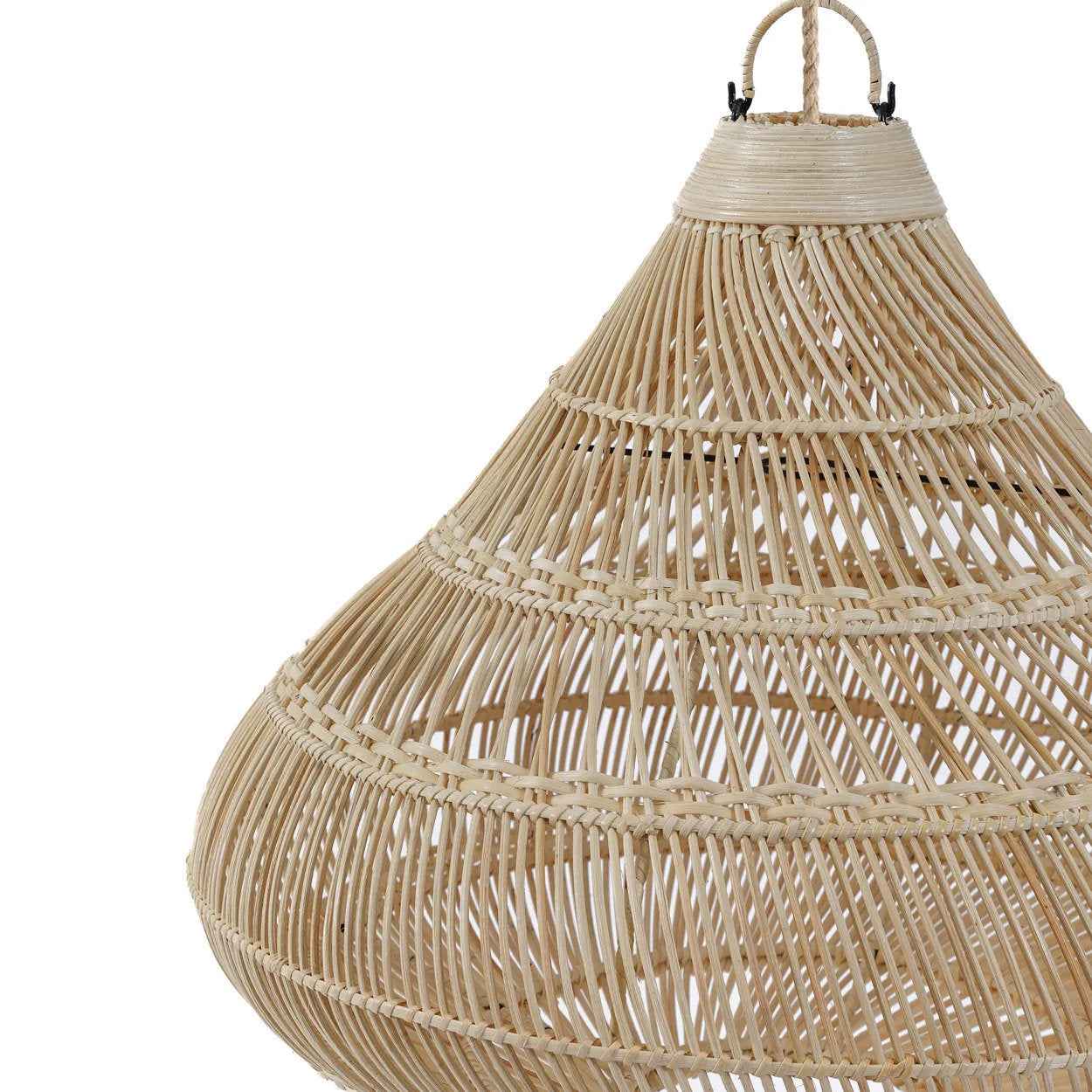 Bambua The Drop Pendant Natural L lampadario rattan