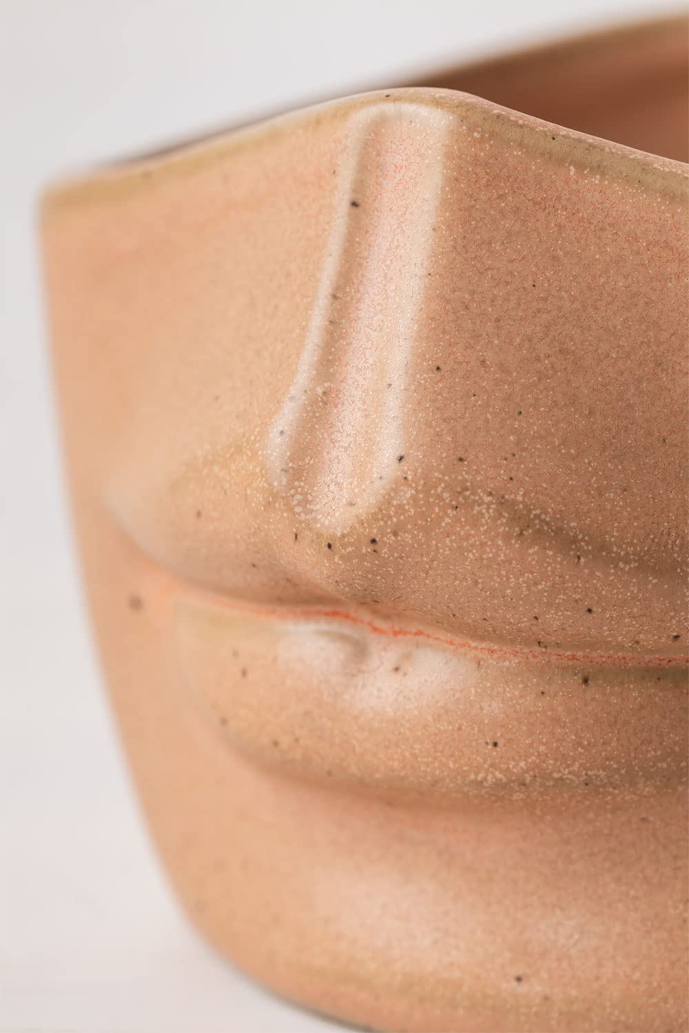 Sklum Tanok vaso in ceramica marrone cioccolato Ø12 cm