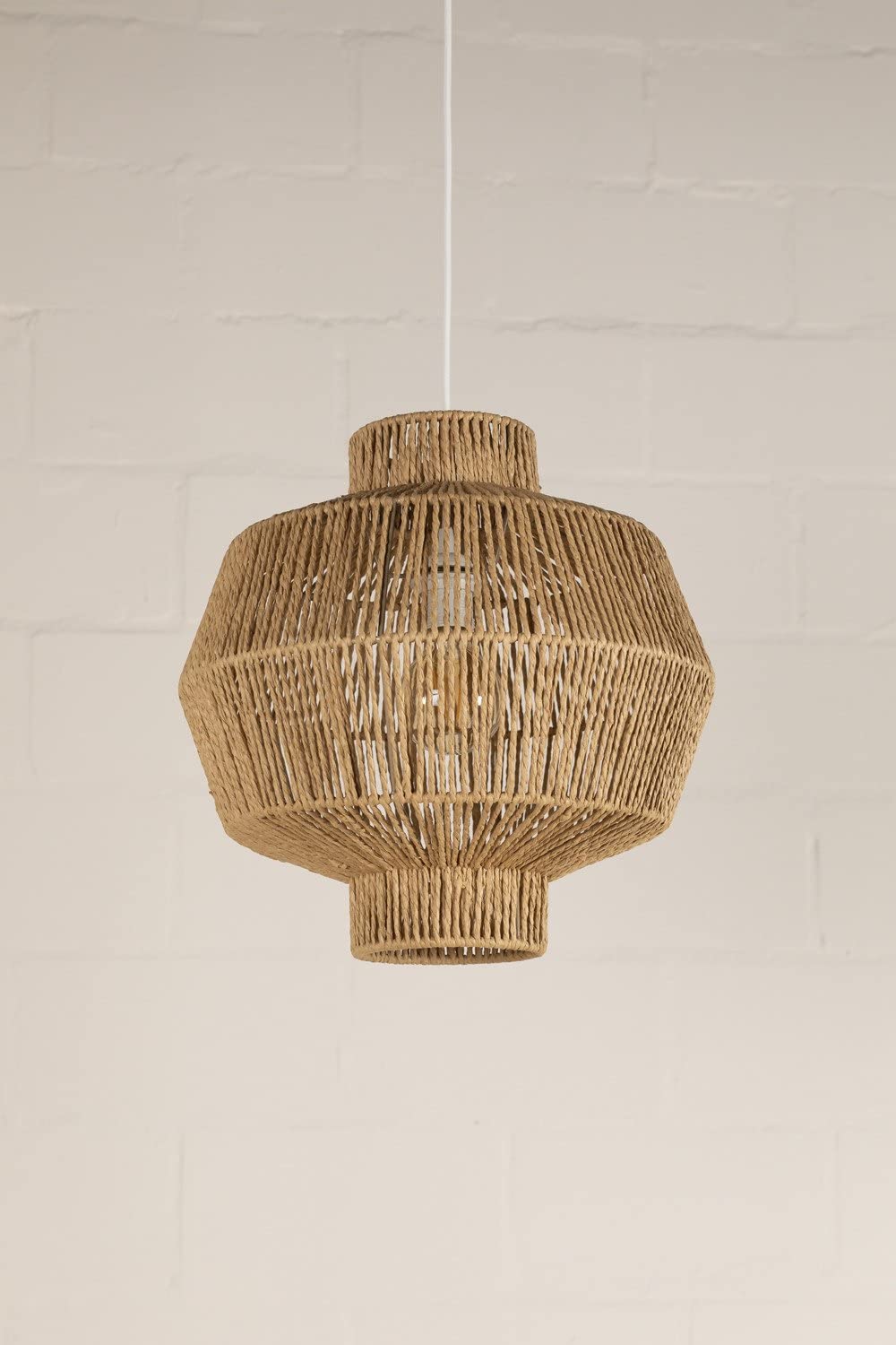 Sklum Amaris Lampada da Soffitto in Carta Intrecciata