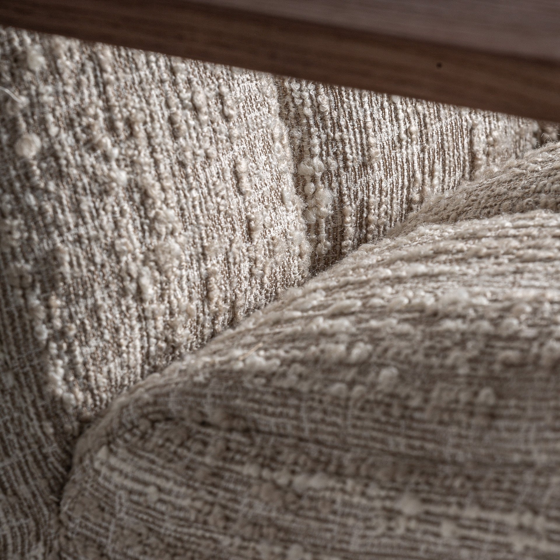 Bambua Habouey poltrona lounge beige poliestere