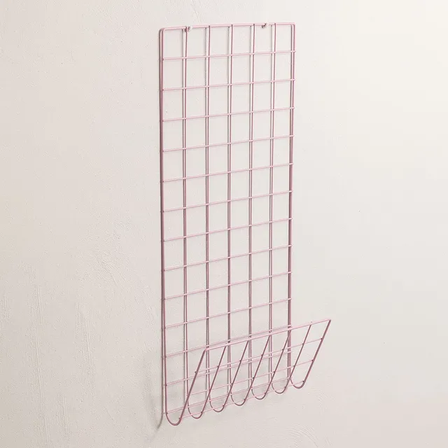Sklum Kirat Magazine portariviste acciaio rosa