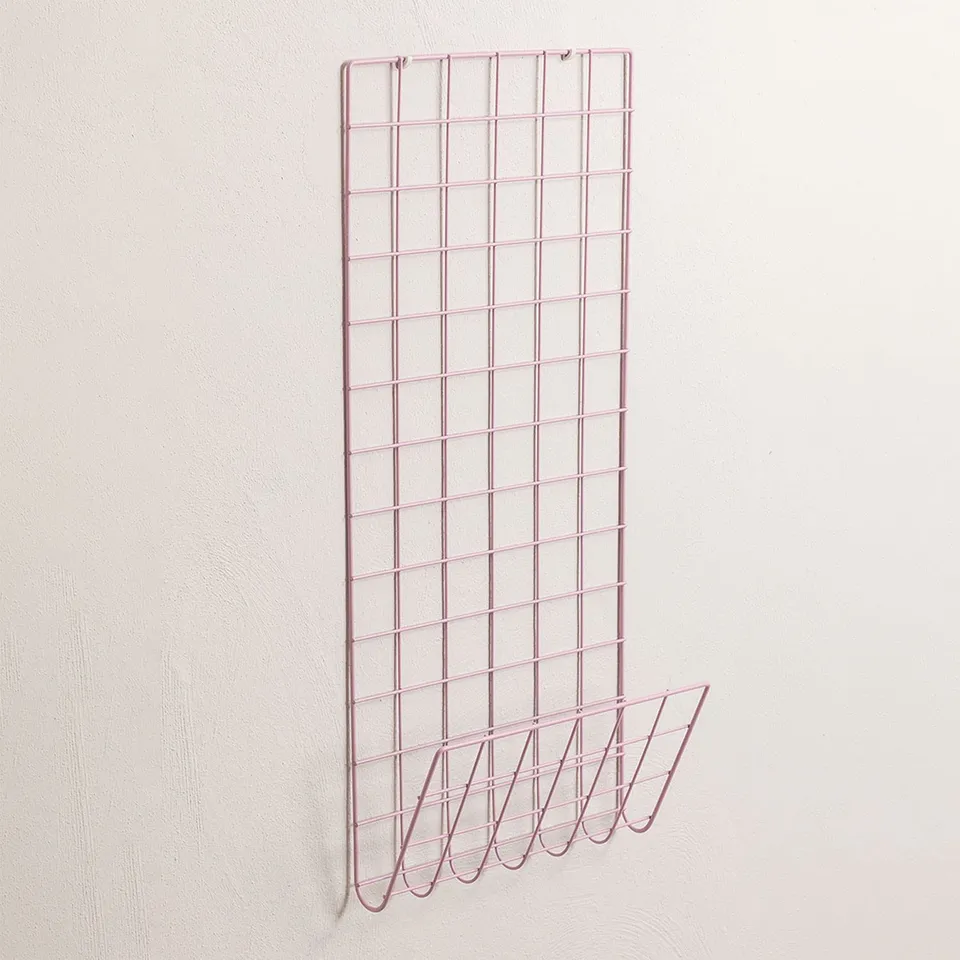 Sklum Kirat Magazine portariviste acciaio rosa