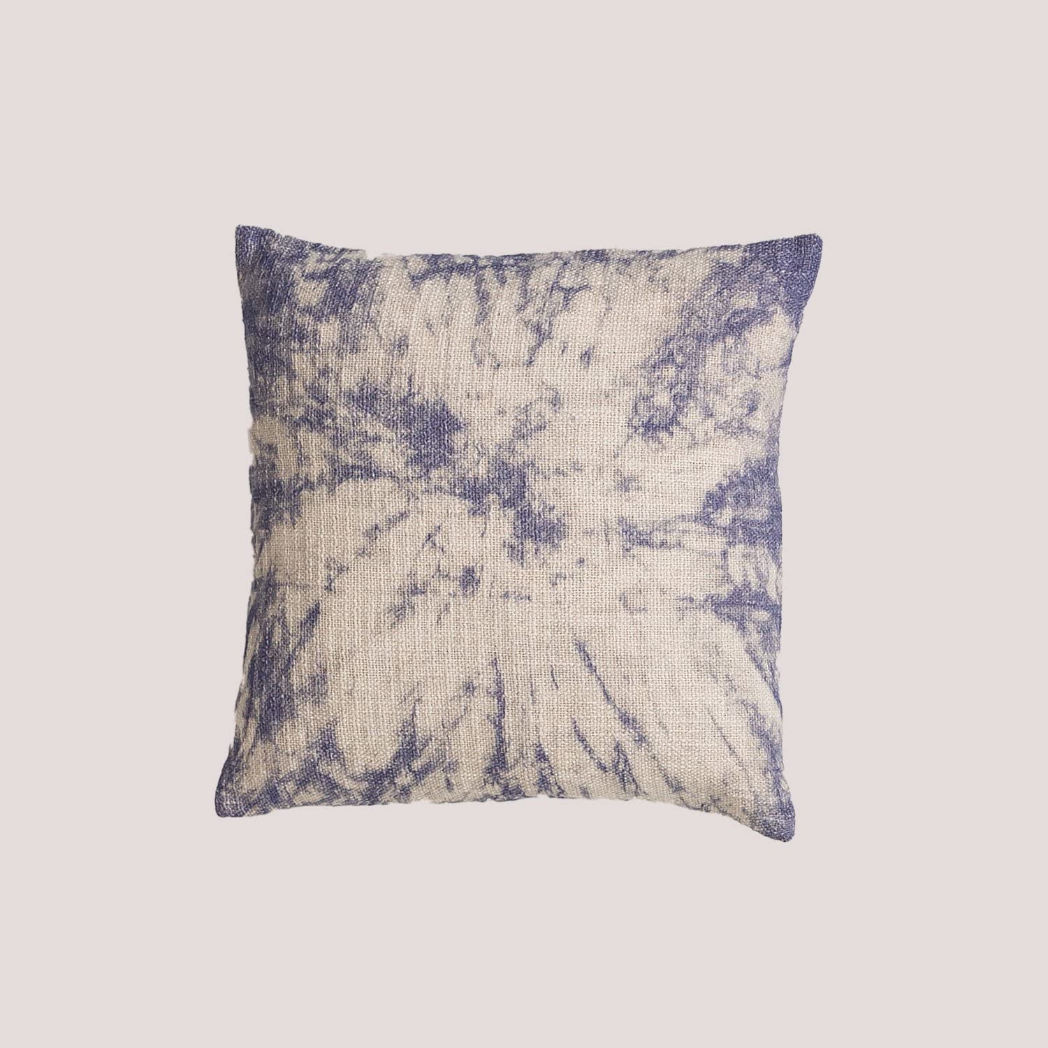 Sklum Moanda cuscino quadrato 45x45 blu cotone