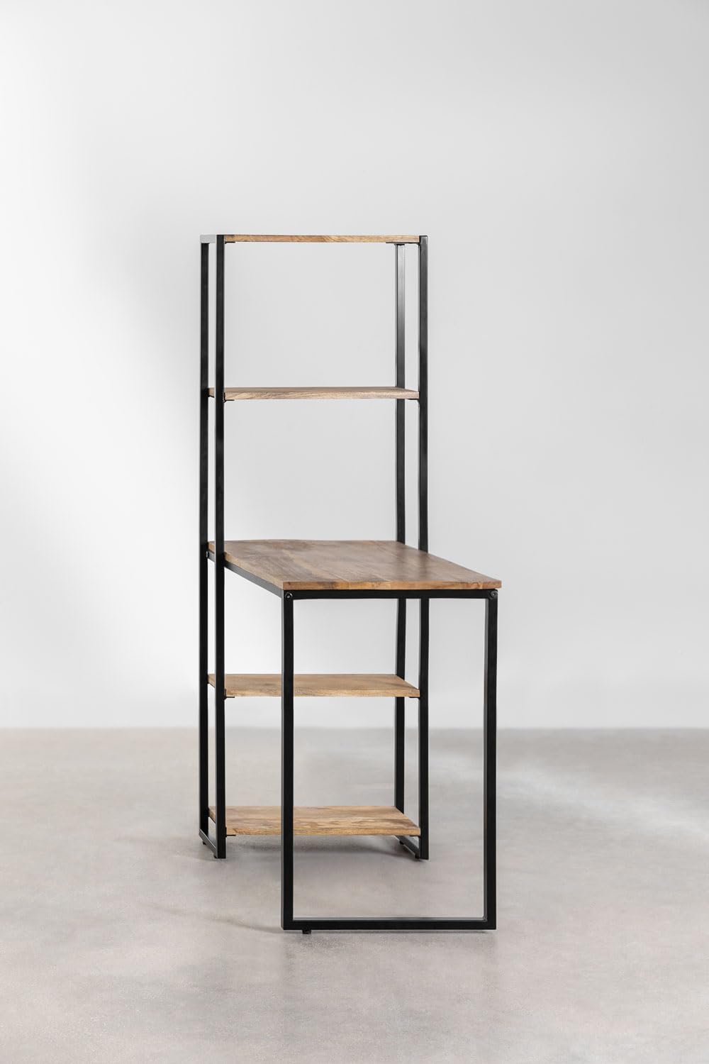 Sklum Jeffers scrivania in legno di mango con ripiano