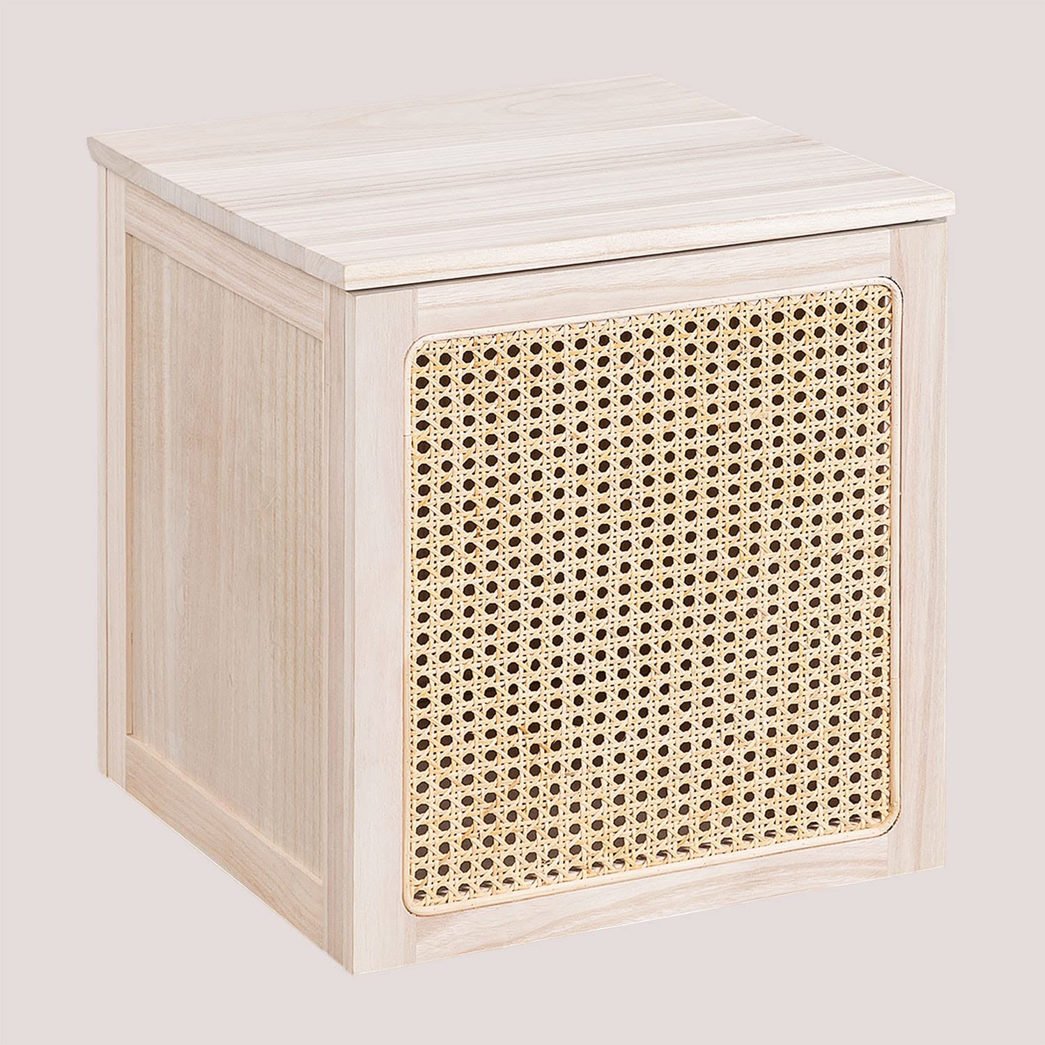 Sklum Ralik baule rattan 40 cm legno contenitore