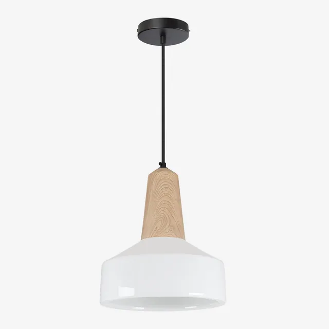 Sklum Eria Lampada Ceramica Bianco Ø26,5 cm