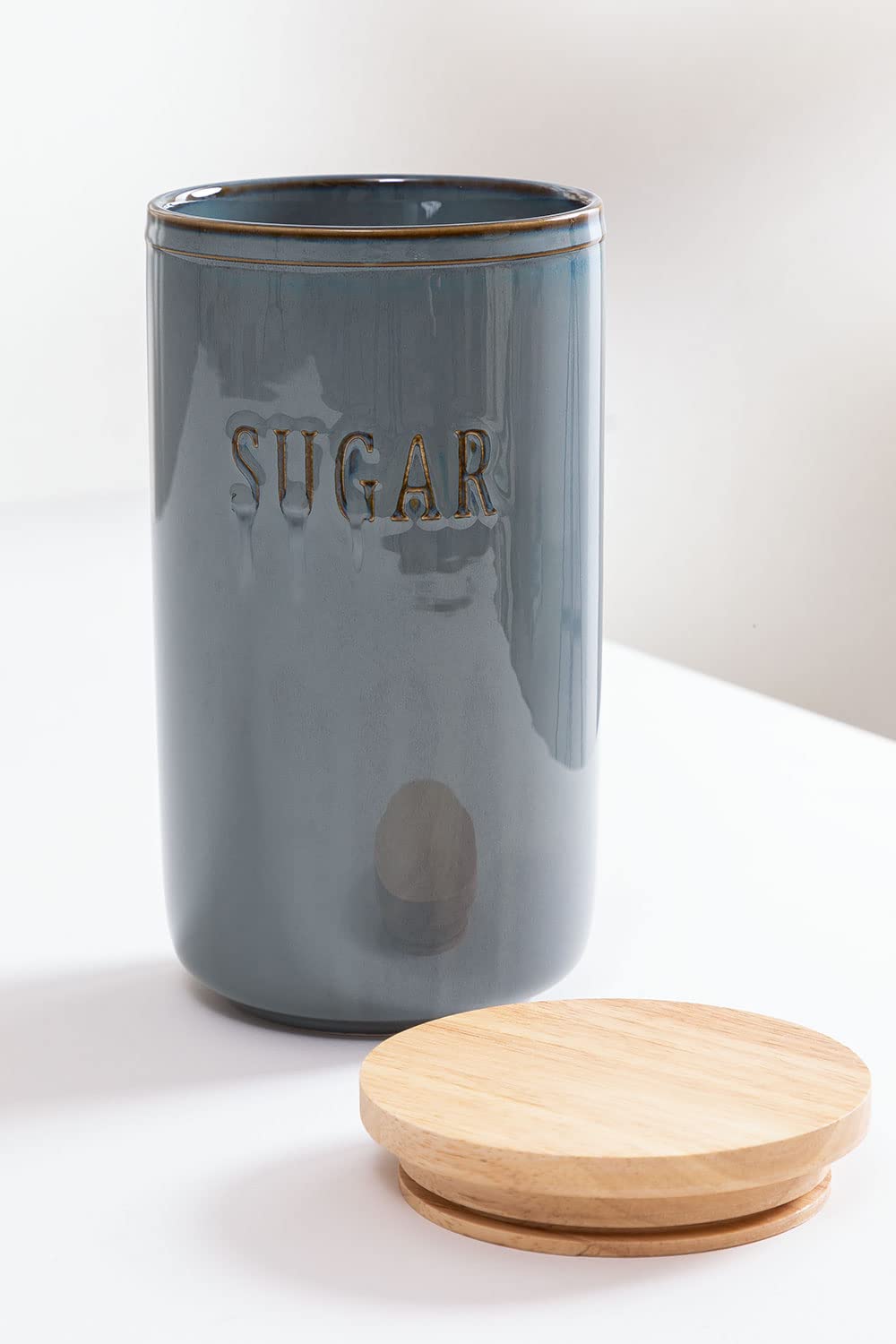 Sklum Treska zuccheriera porcellana 1430 ml grigio blu