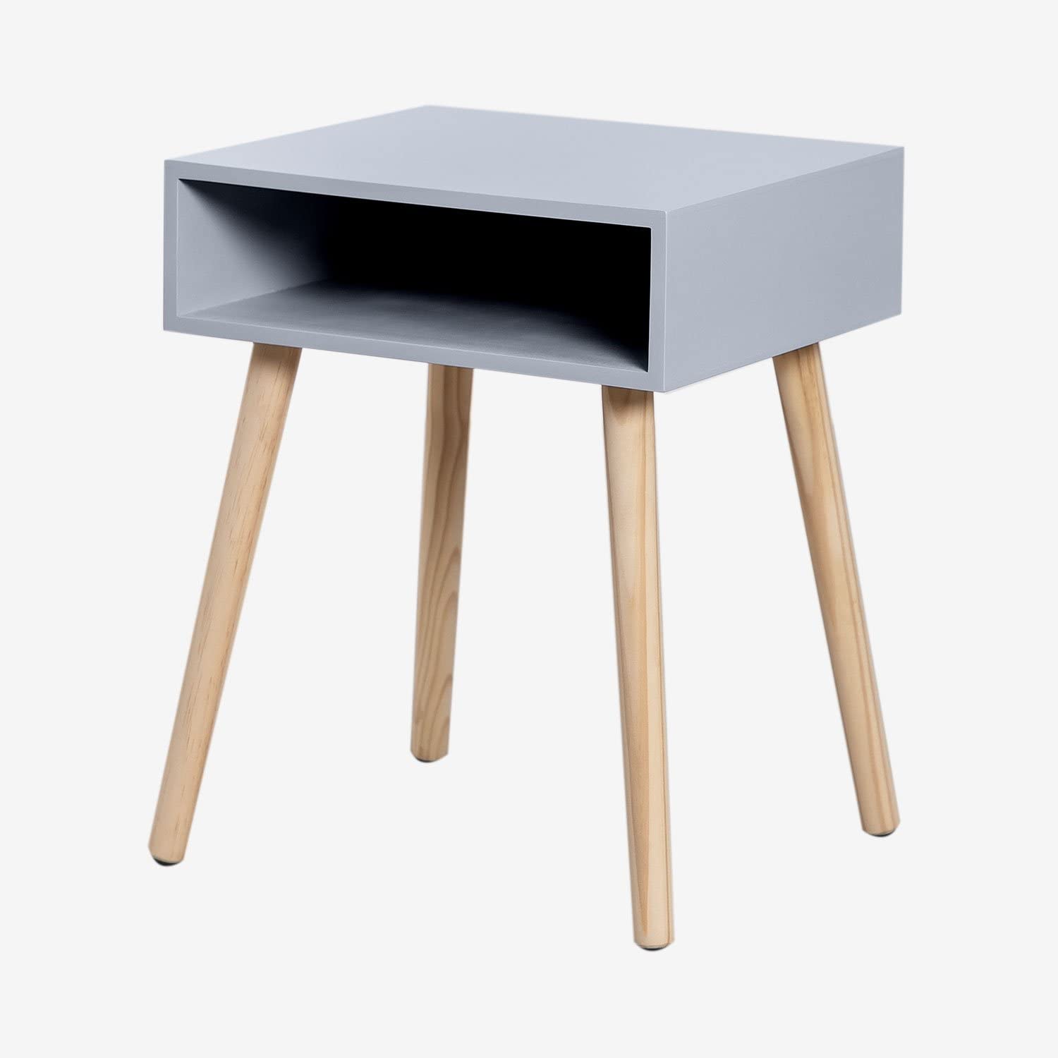 Sklum Zente comodino rettangolare 40x35 cm in MDF