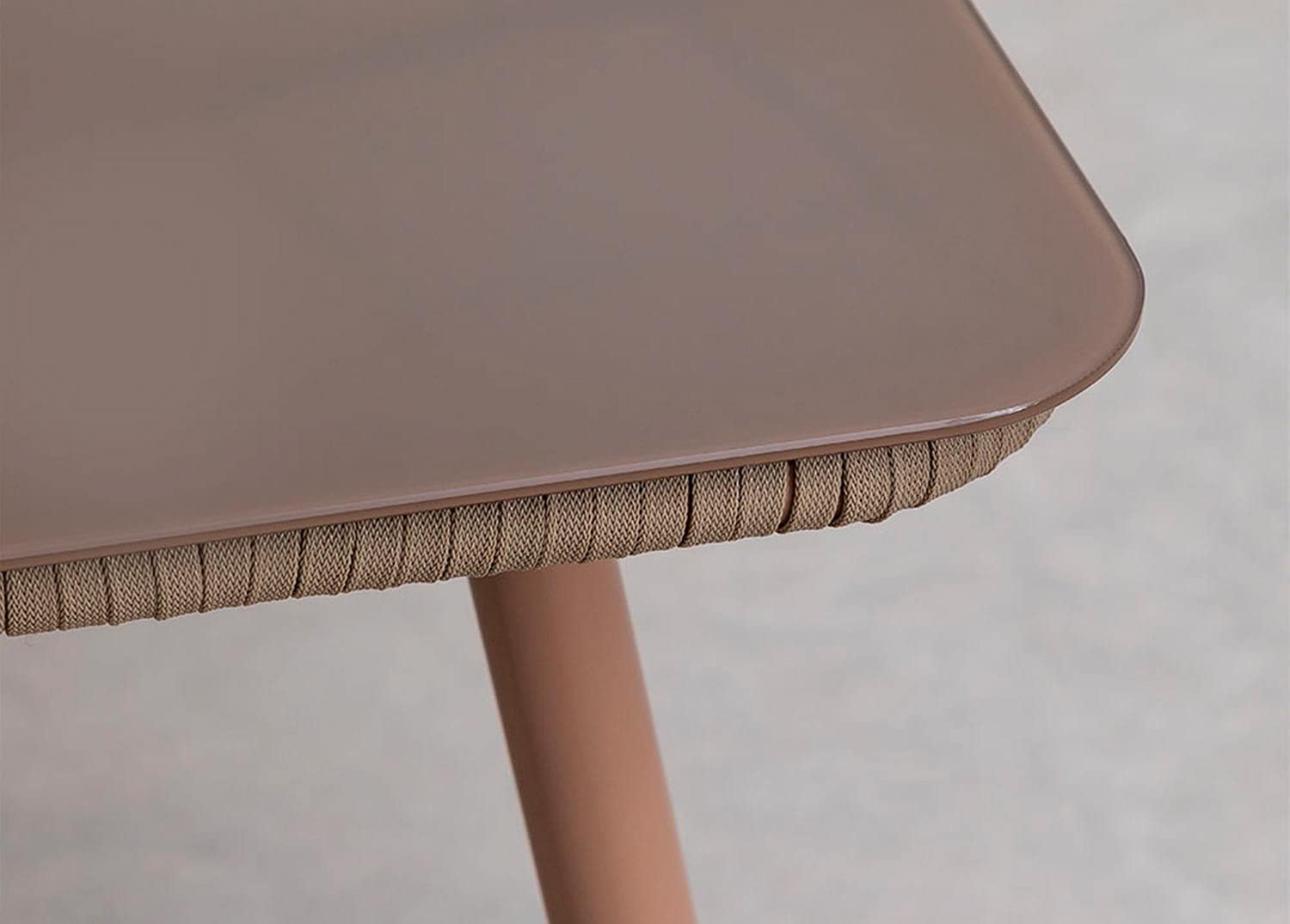 Sklum Arhiza Set Tavolo e 4 Sedie Classic Alluminio Vetro