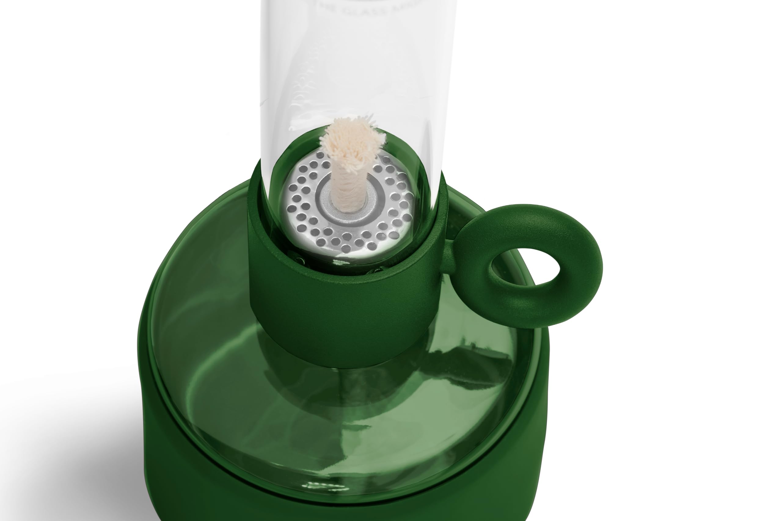 Fatboy Flamtastique XS lampada a olio verde da tavolo vetro