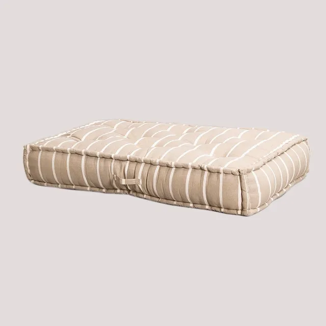 Sklum Dhel cuscino divano cotone marrone moka 117 cm