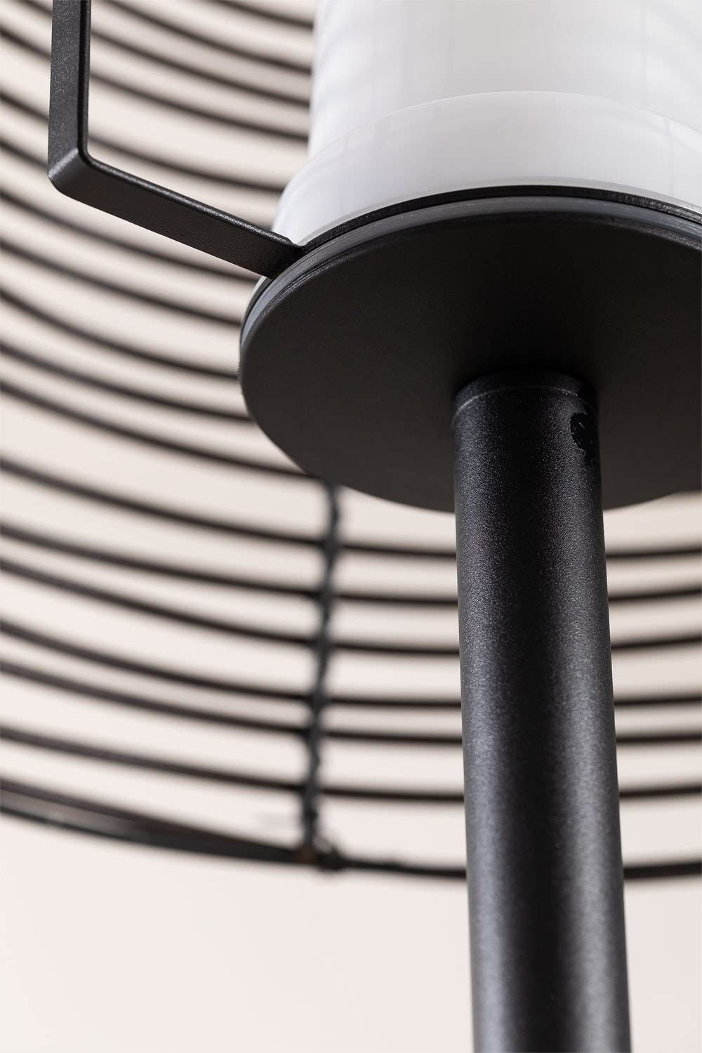 Sklum Bissel Lampada da Terra Esterno Effetto Legno