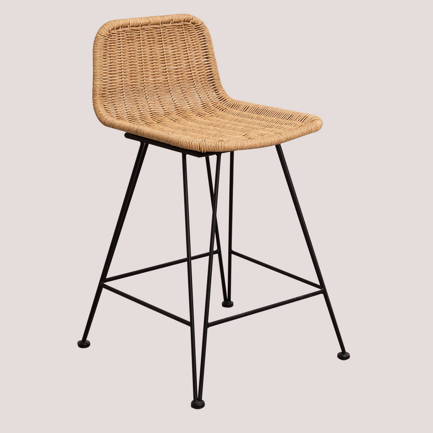 Sklum Sunset Vali sgabello alto vimini 98,5 cm