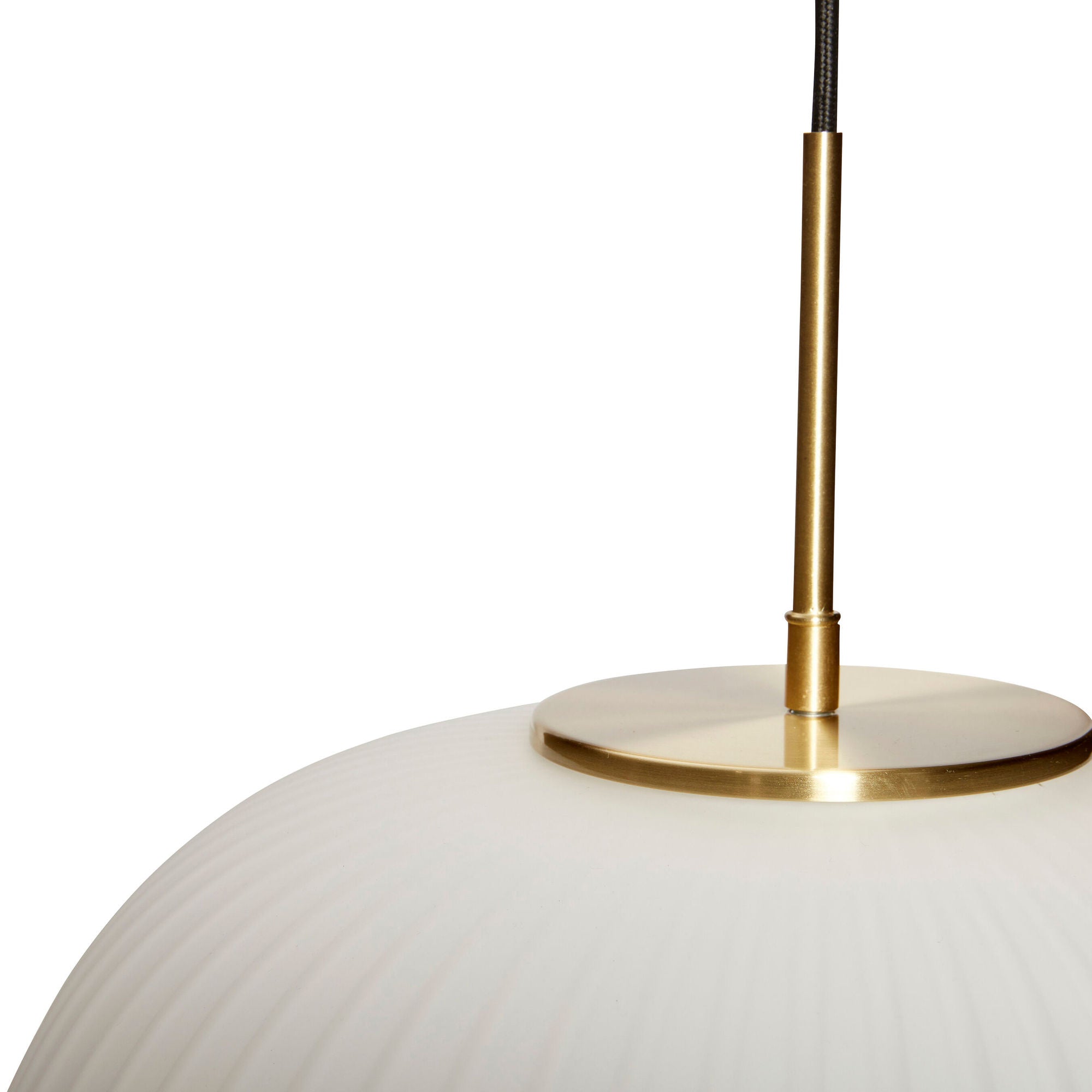 Bambua Serene lampadario vetro bianco Ø42
