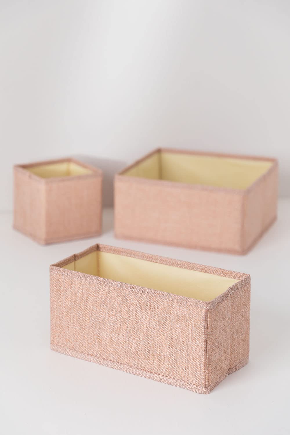 Sklum Samel Set 3 Scatole Contenitore Cotone