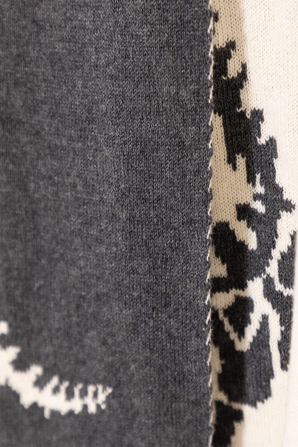 Sklum Univers Kids coperta in cotone scozzese grigia 110x85