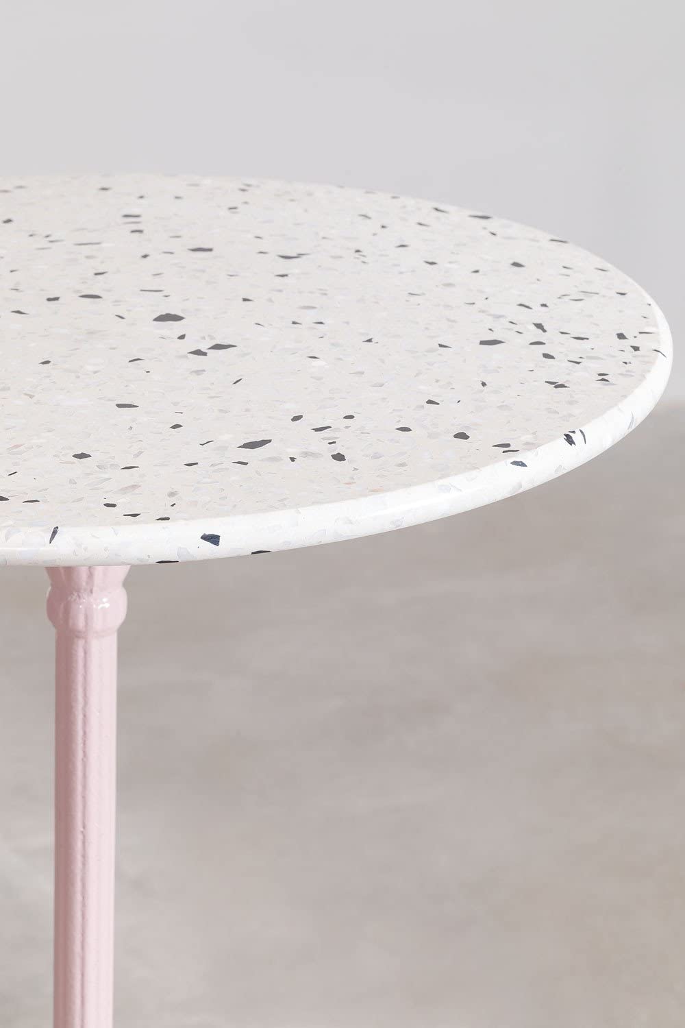 Sklum Volutto tavolo bar alto rotondo Ø60 terrazzo