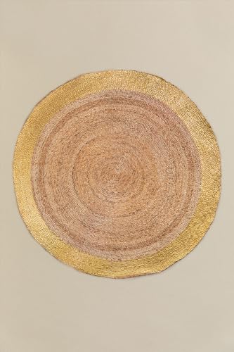 Sklum Dagna Tappeto Juta Naturale Rotondo 153 cm