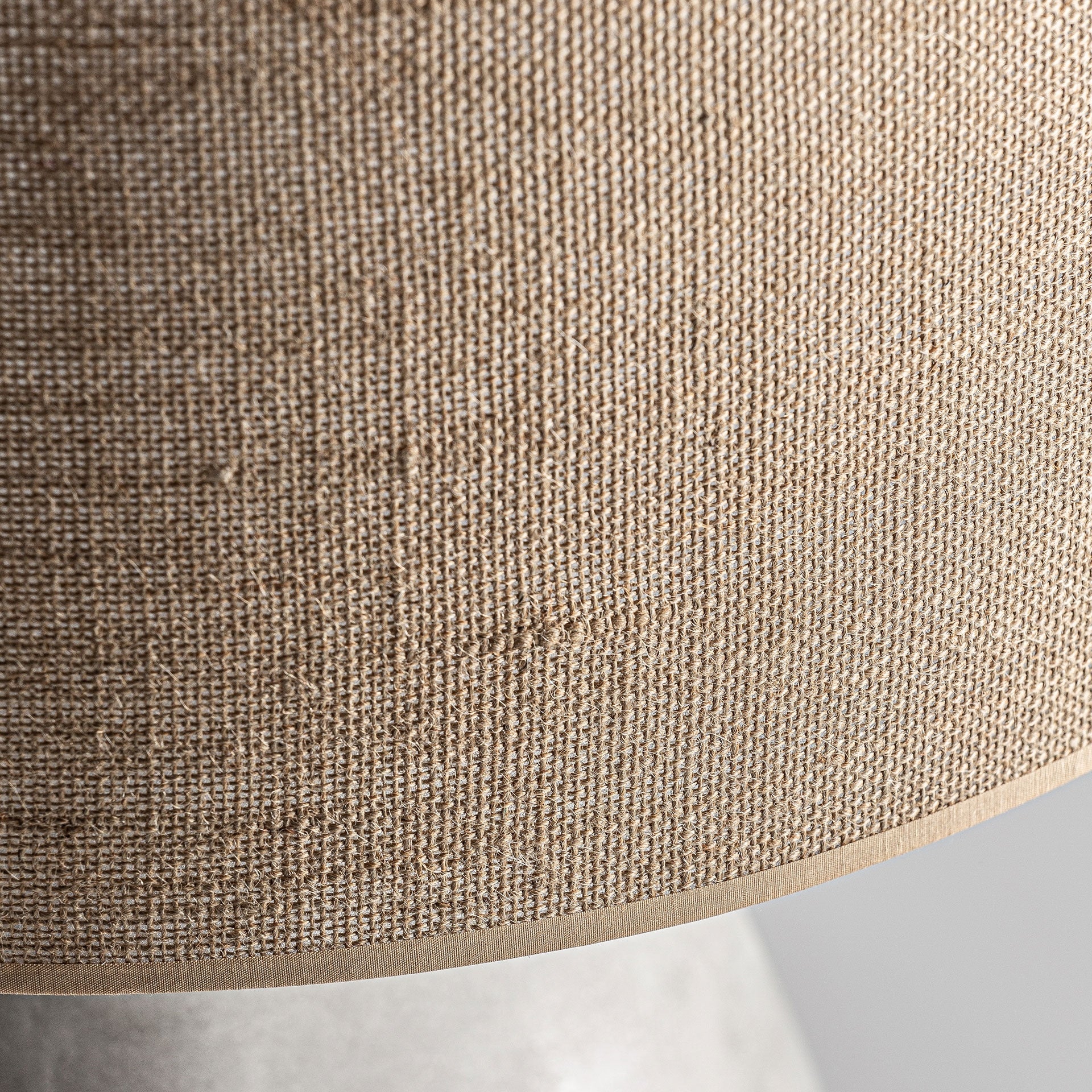 Bambua Giulia lampada da tavolo terracotta iuta