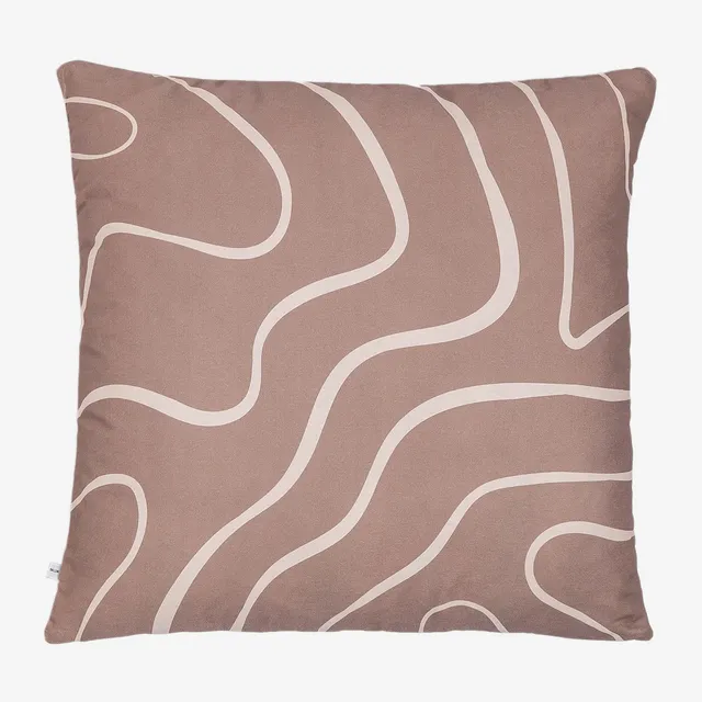Sklum Kirikou Style federa cuscino 60x60 moka cotone