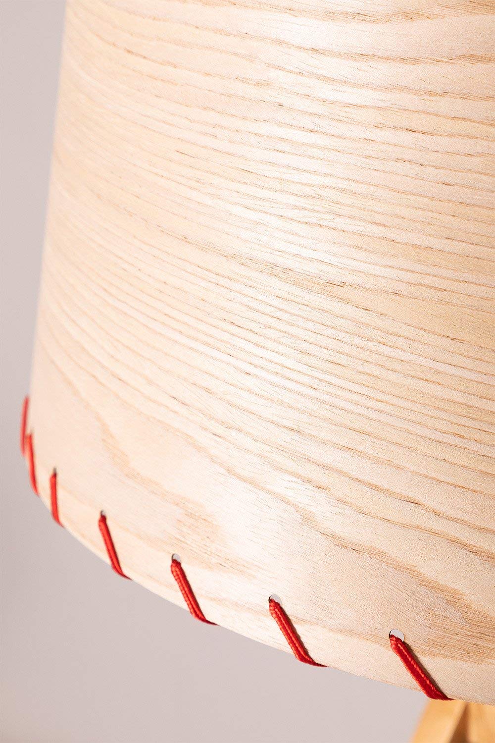 Sklum Foolm lampada da terra marrone treppiede legno
