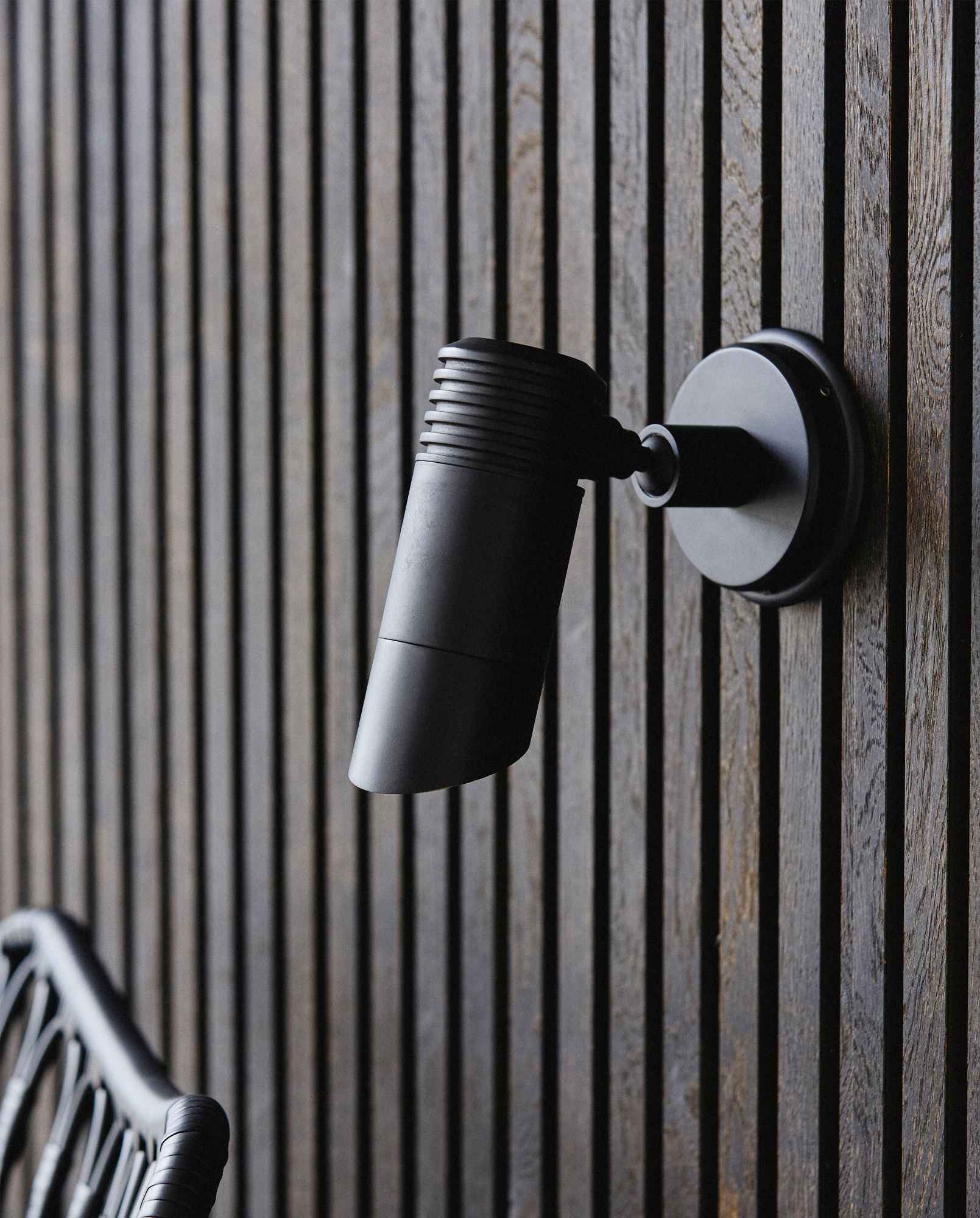 Bambua Bragi lampada parete esterno nero ottone