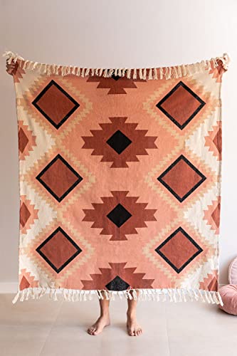 Sklum Kelsy plaid cotone 130x150 cm multicolore fresh