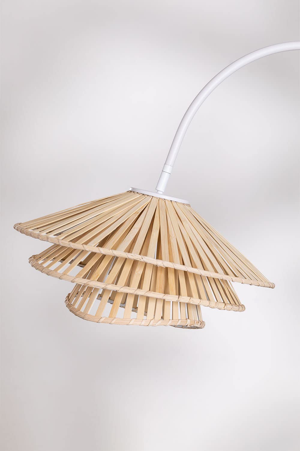 Sklum Taroucas lampada da terra bambù 161 cm