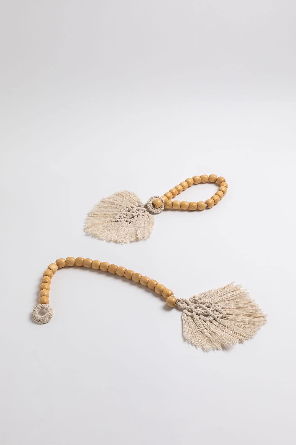 Sklum Katya fermatende in cotone beige crema set 2