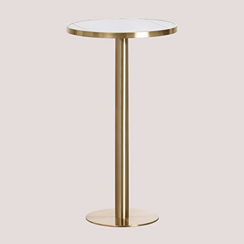 Sklum Manhattan Tavolo Bar Alto Gres Ø60 cm
