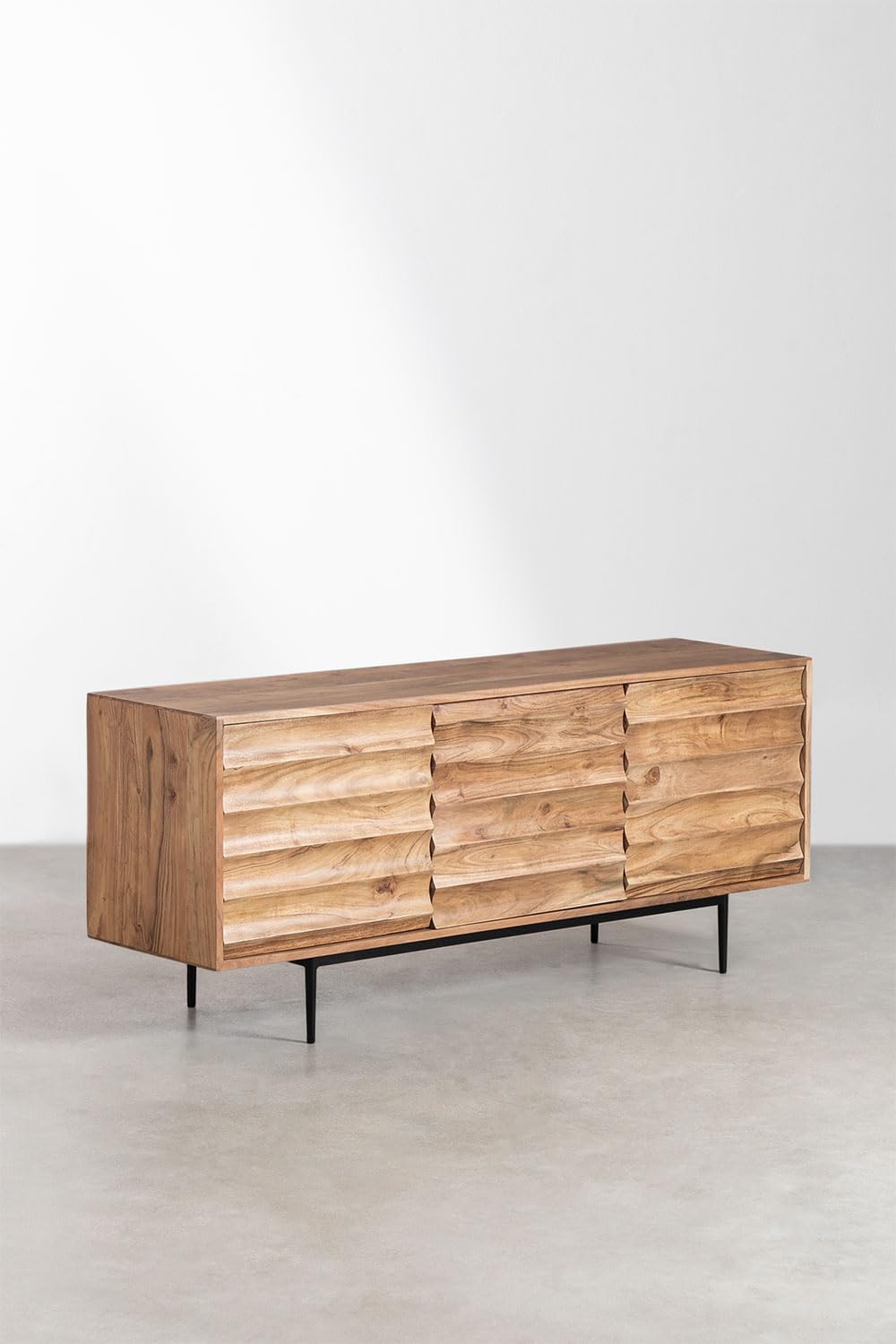 Sklum Petter Mobile TV 145x40 3 Cassetti Acacia