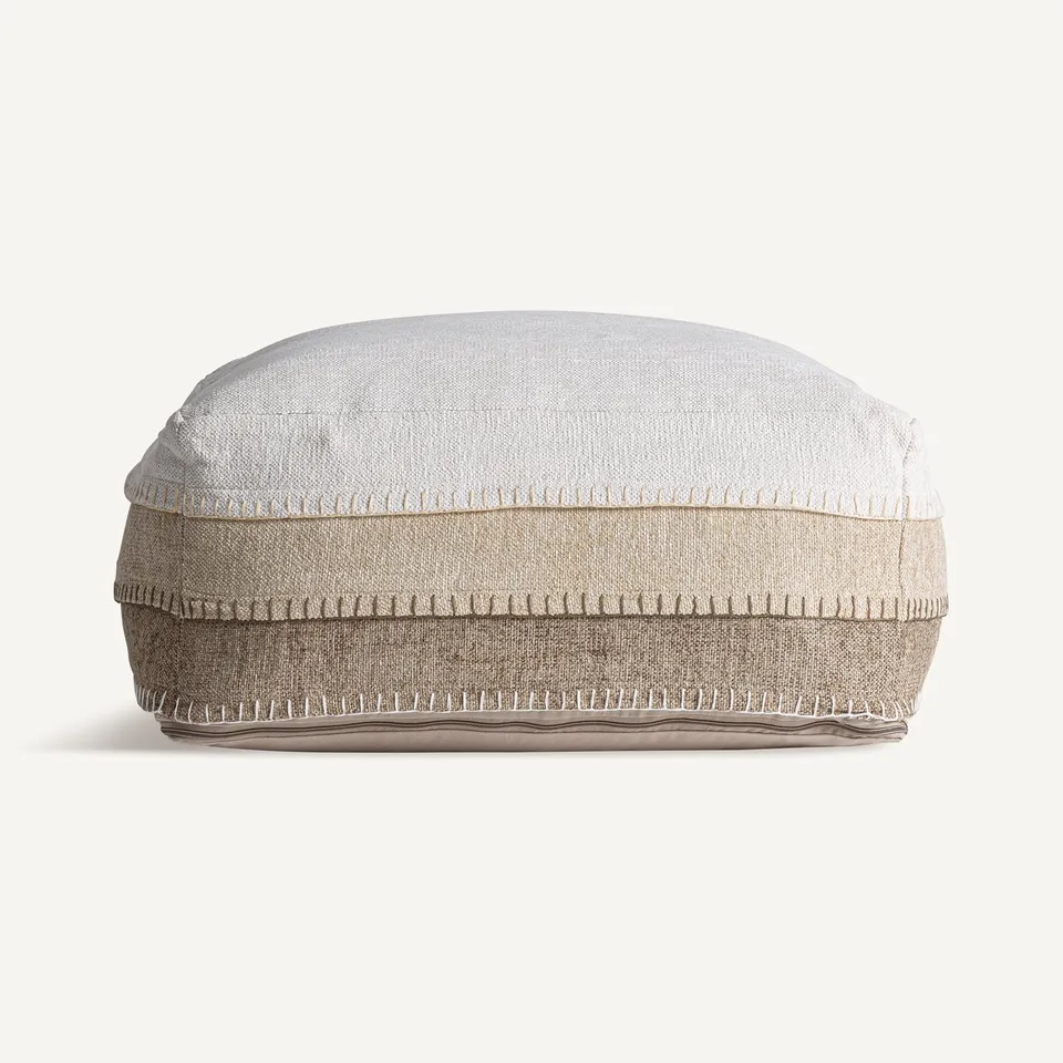 Bambua Luken pouf cotone 3 toni