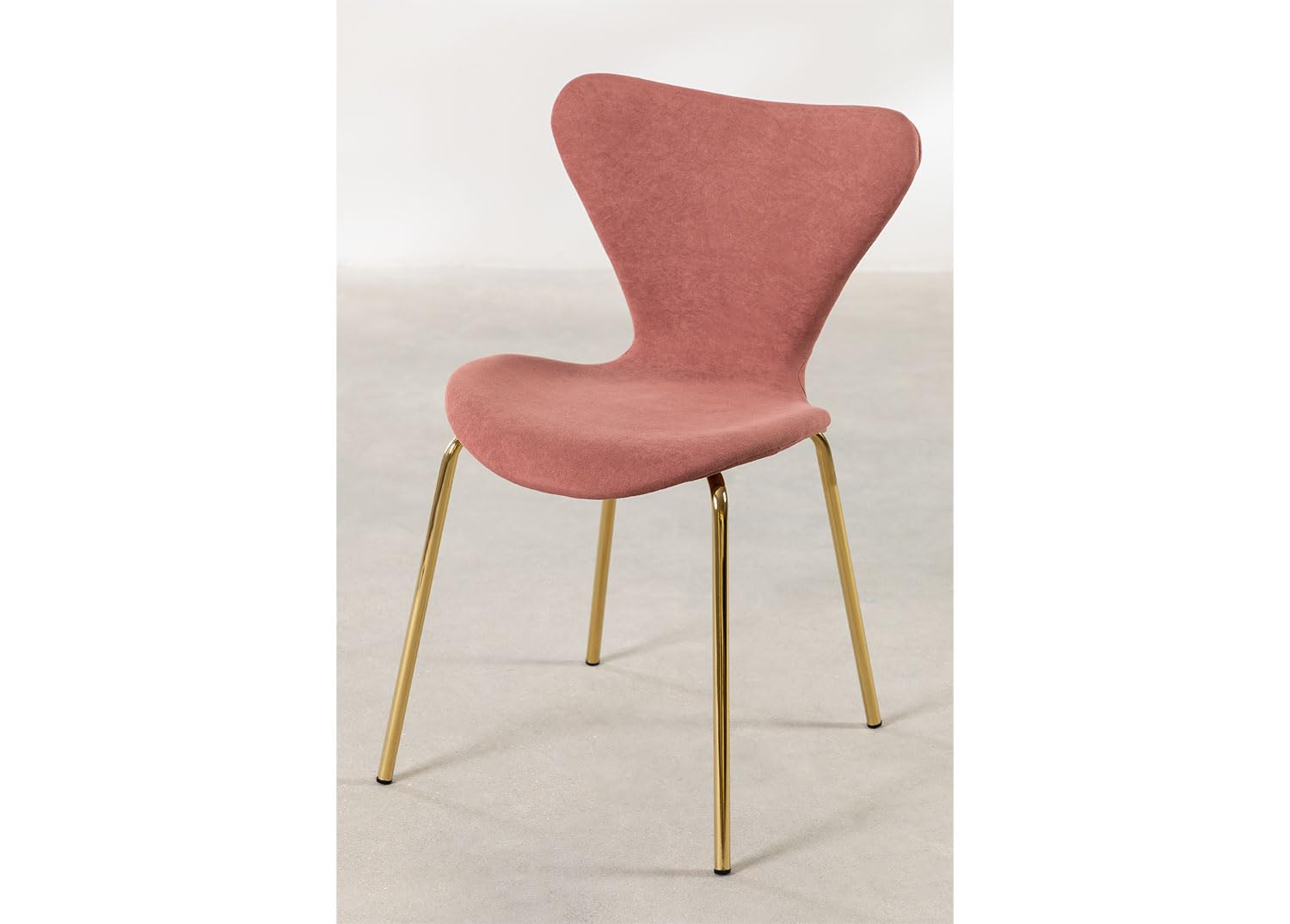 Sklum Uit sedia da pranzo impilabile terracotta