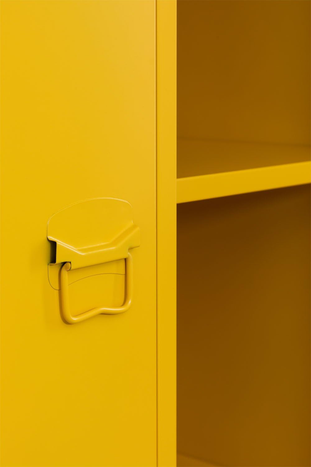 Sklum Pohpli Armadio Metallo 2 Ante Giallo Curry