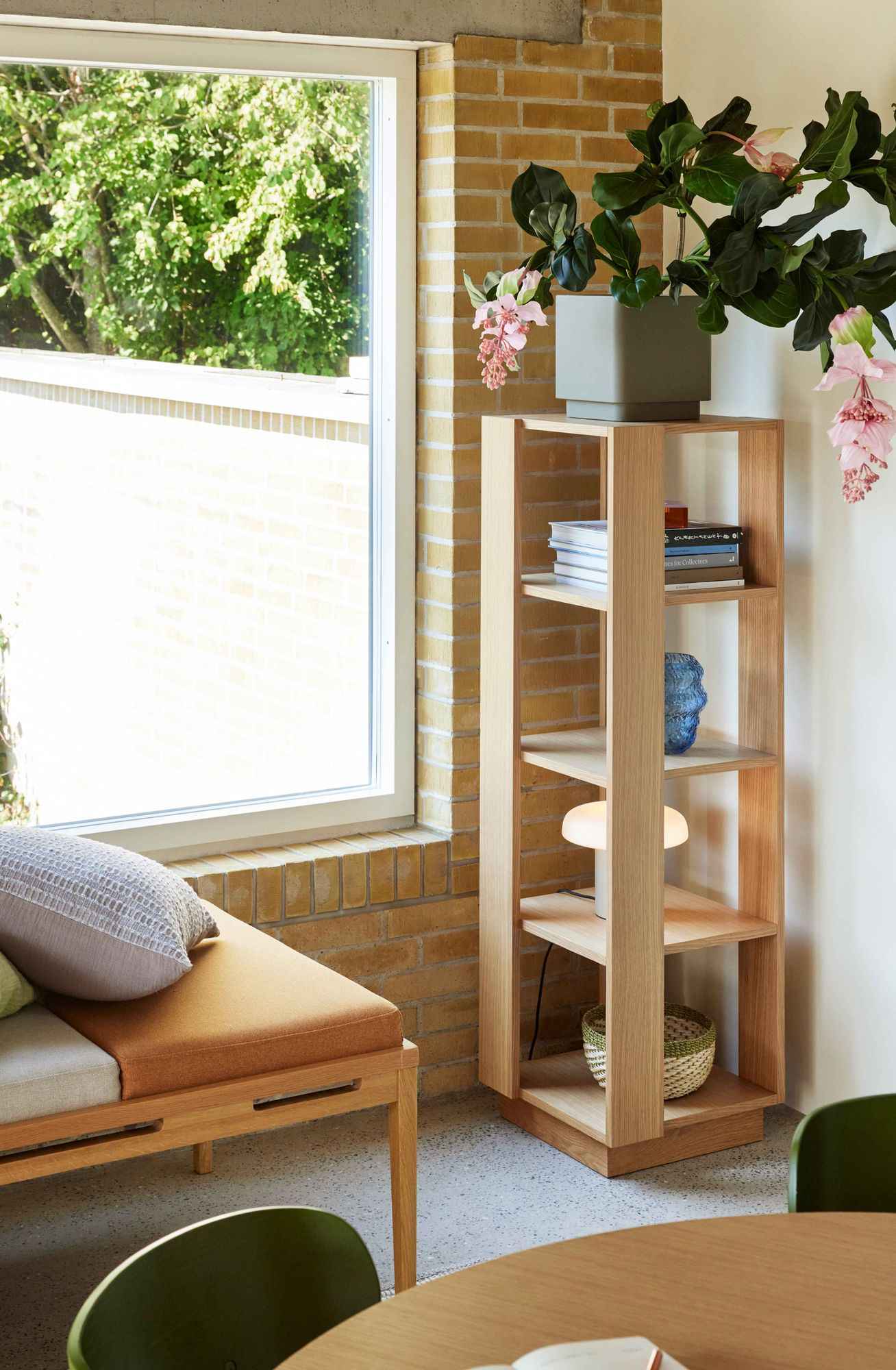 Bambua Merge scaffale libreria in rovere naturale
